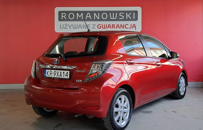 Toyota Yaris cena 49900 przebieg: 83374, rok produkcji 2013 z Kraków małe 529